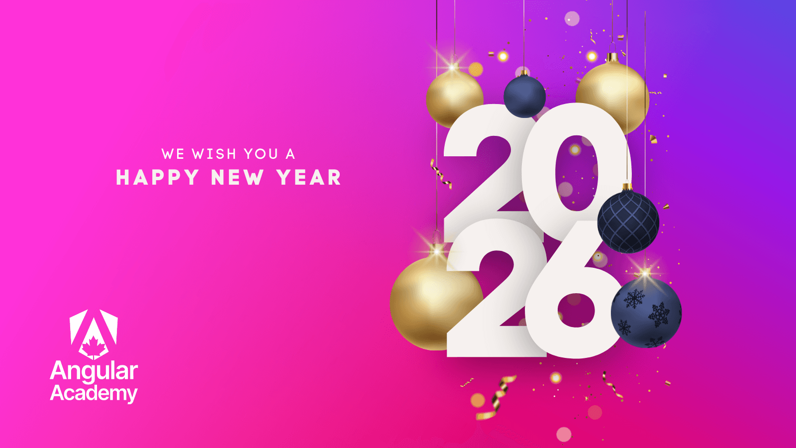New Year’s Greetings from Angular Academy